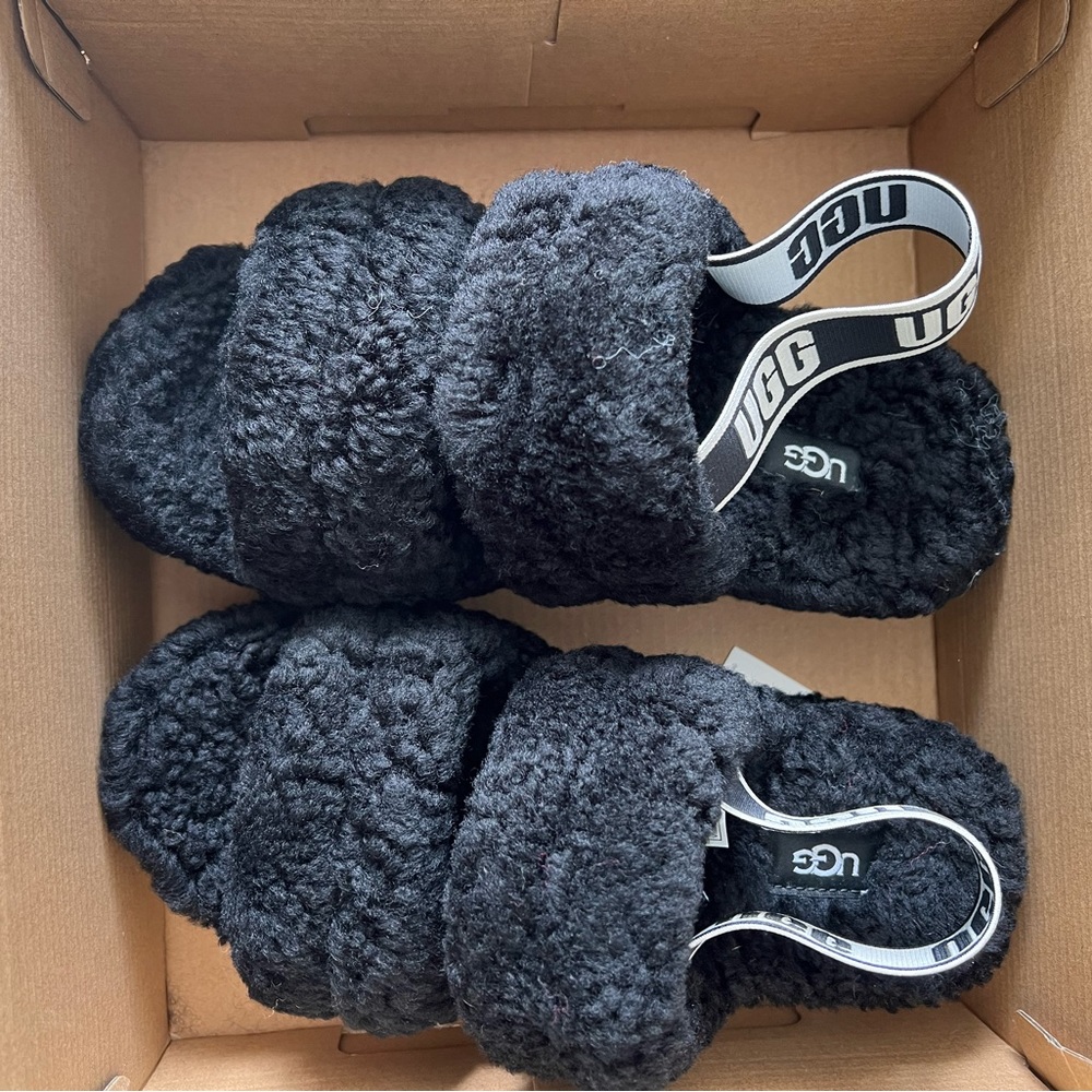 Ugg W OH Fluffita size 7 black